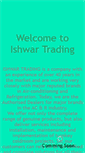 Mobile Screenshot of ishwartrading.com